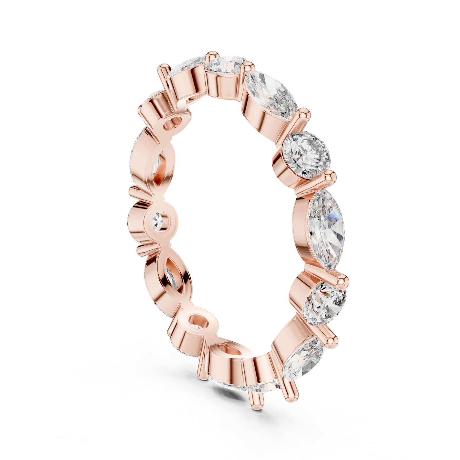 Gold Ring DDLR-242, Rose Gold