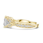 Gold Ring DDLR-937, Yellow Gold, view 3
