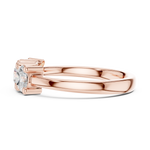Gold Ring DDLR-610, Rose Gold, view 3