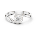 Gold Ring DDLR-841, White Gold