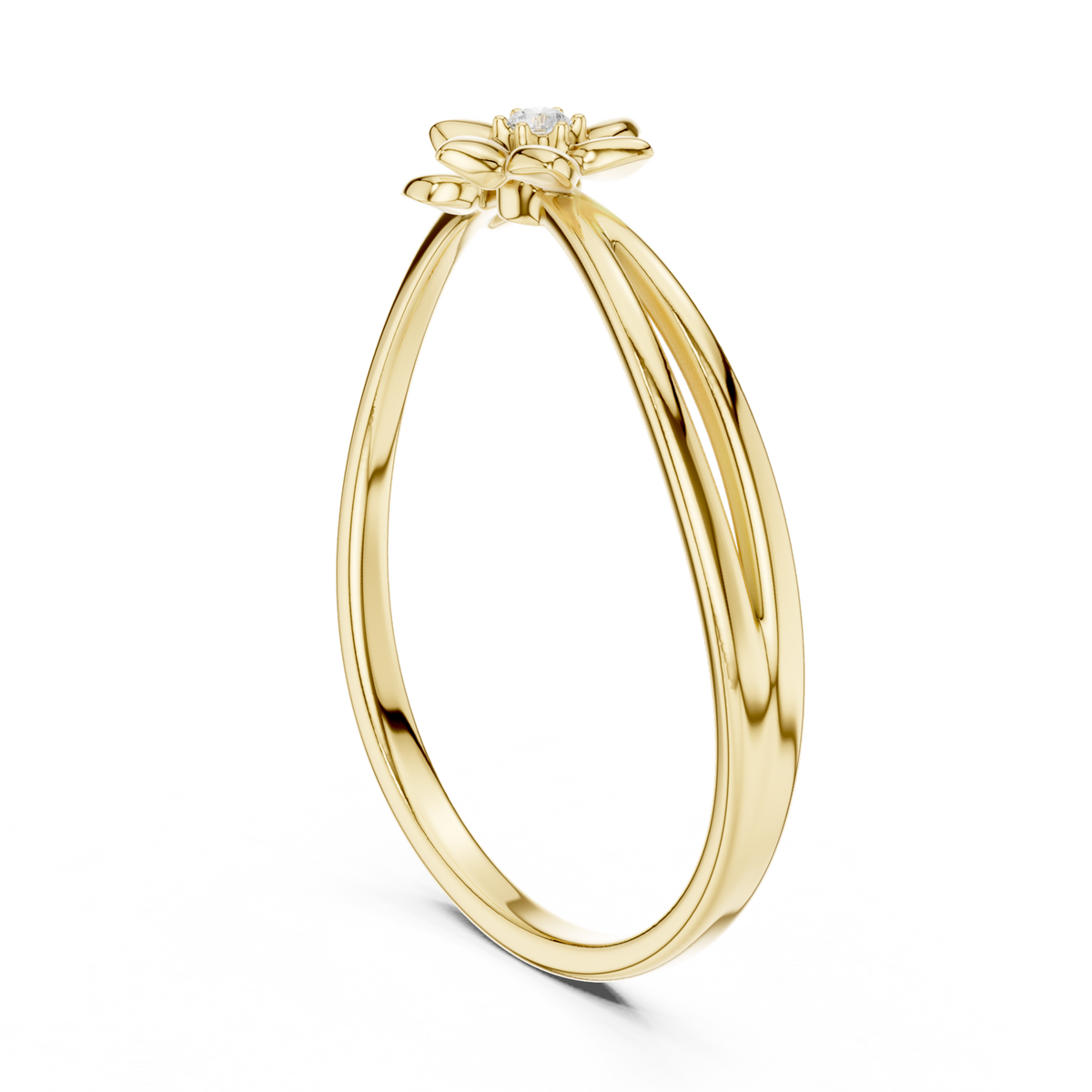 Gold Ring 1 (137), Yellow Gold, view 1