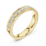 Gold Ring DDLR-577, Yellow Gold, view 2