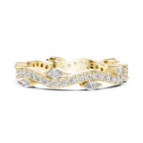 Gold Ring DDLR-237, Yellow Gold, view 3