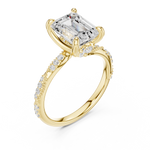 Gold Ring DDLR-898, Yellow Gold, view 2