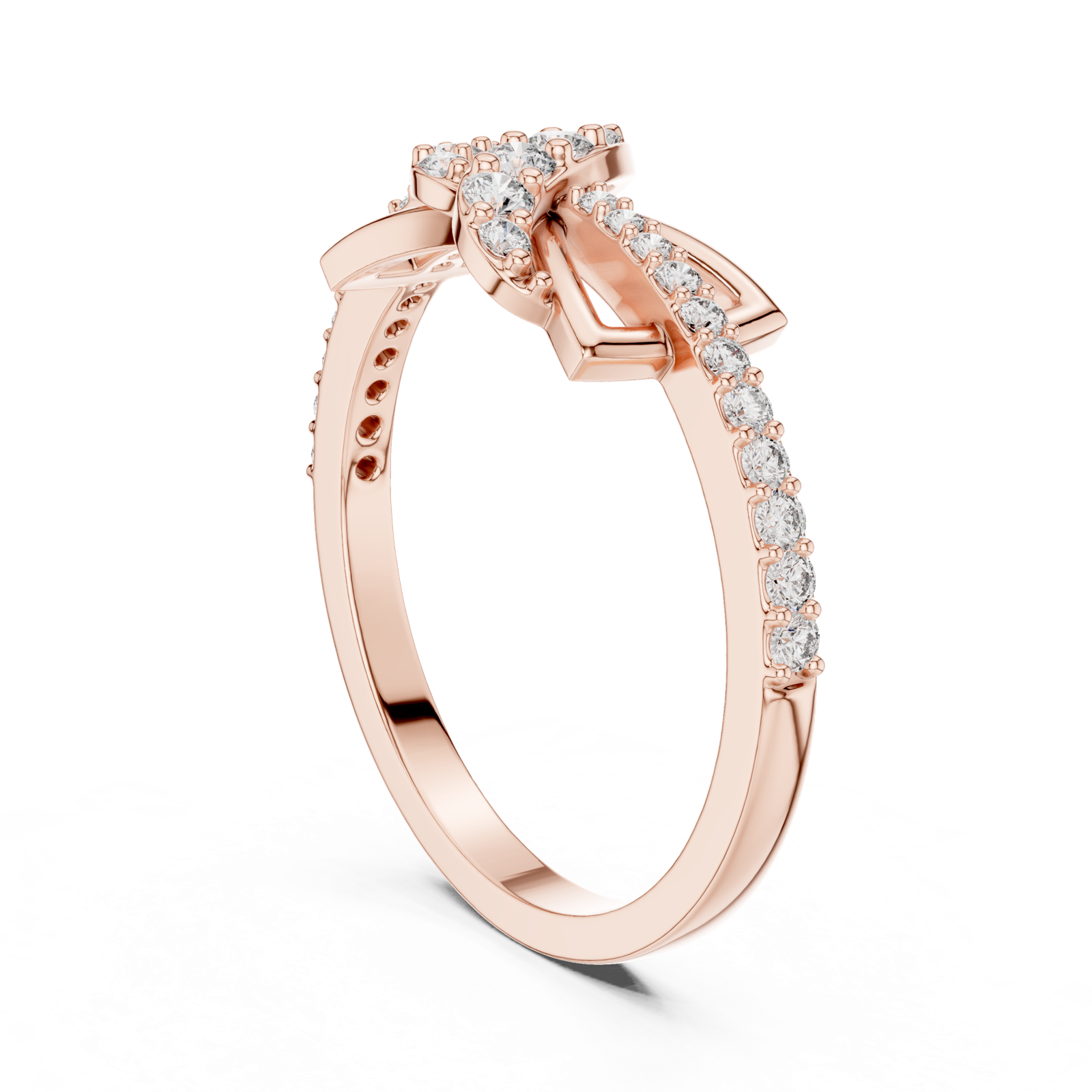 Gold Ring LR-01 (82), Rose Gold