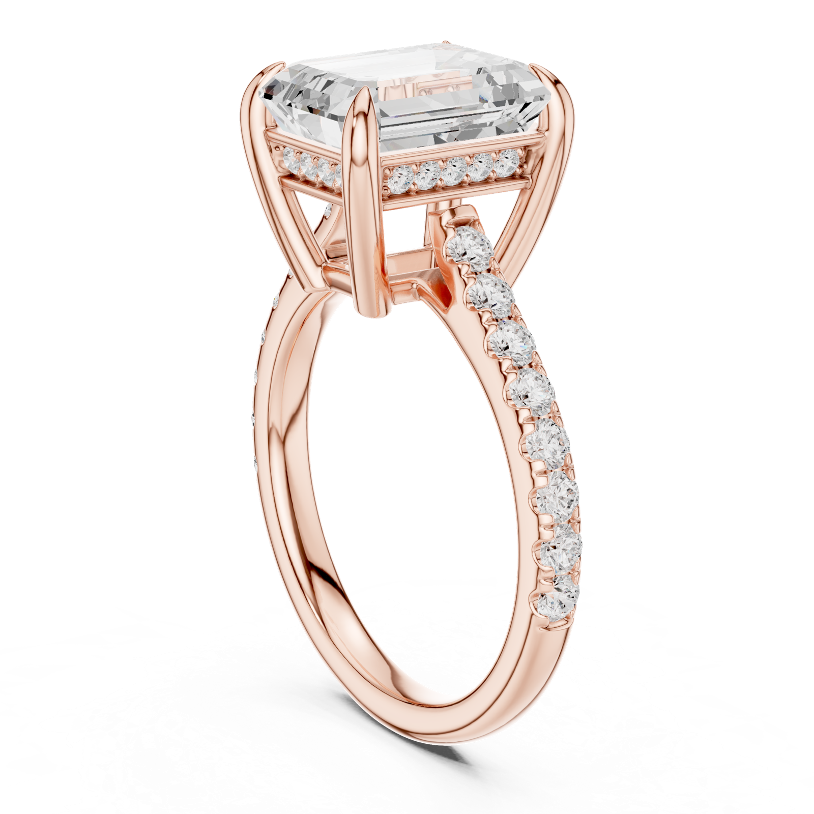 Gold Ring DDLR-1024, Rose Gold