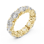 Gold Ring DDLR-707, Yellow Gold, view 2