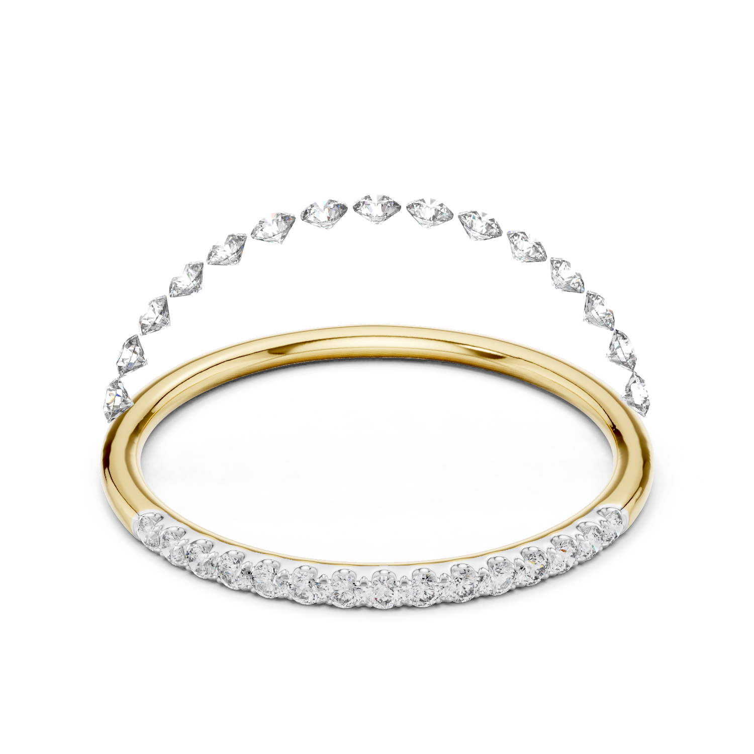 Gold Ring 12-10057@L, Yellow Gold
