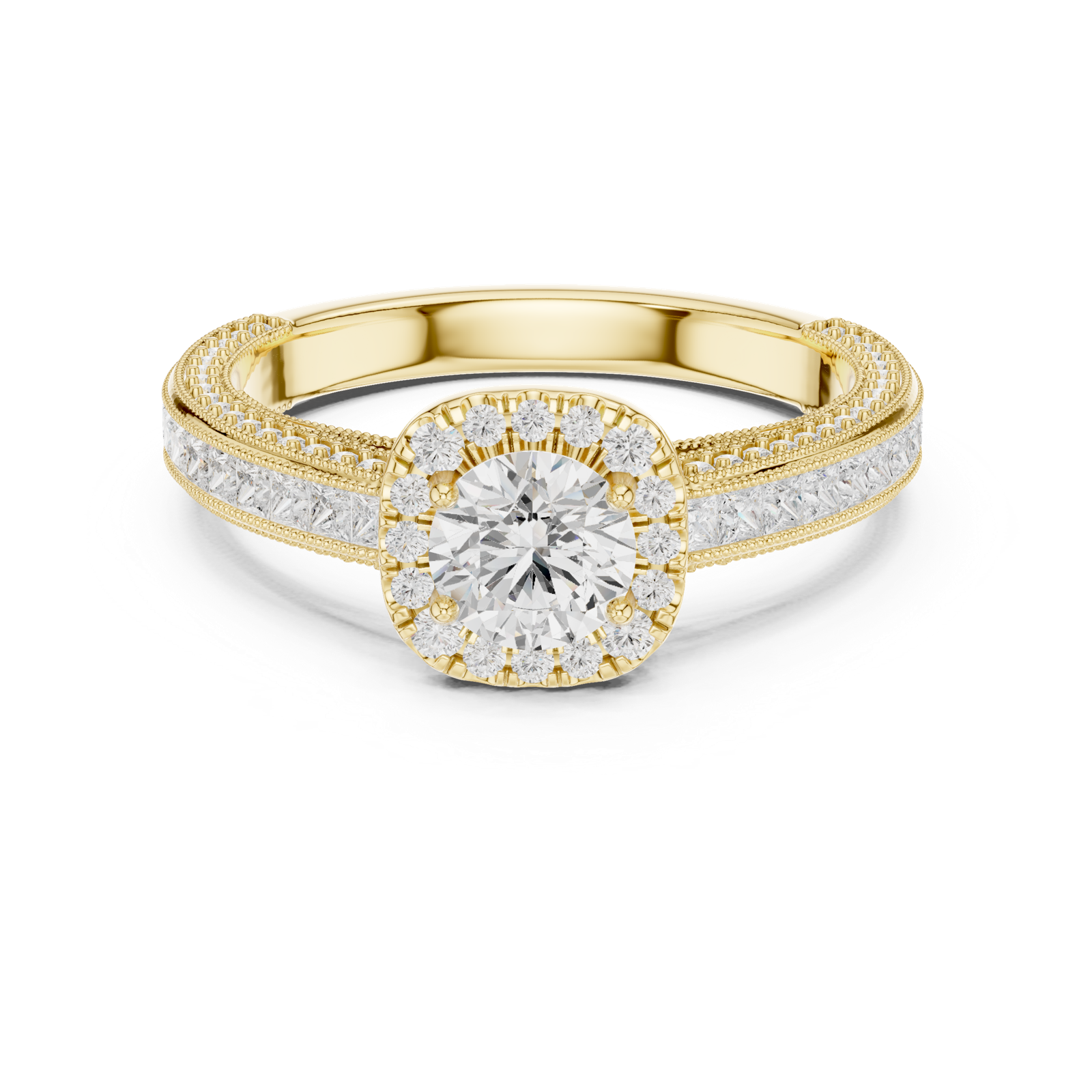 Gold Ring LR-0231, Yellow Gold