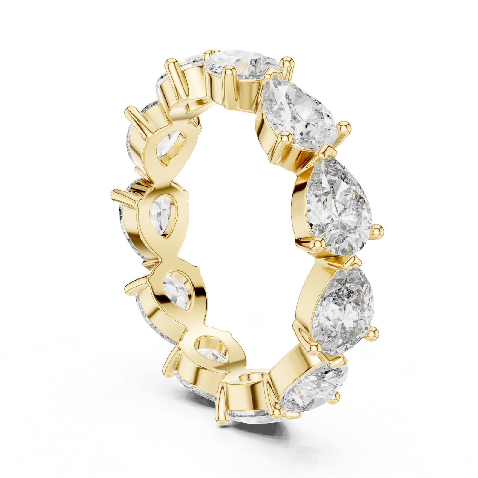 Gold Ring DDLR-001, Yellow Gold, view 1
