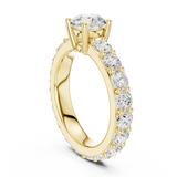 Gold Ring DDLR-654, Yellow Gold, view 1