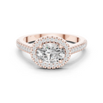 Gold Ring DDLR-347, Rose Gold