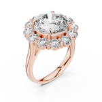 Gold Pendant 9-10025L_09, Rose Gold, view 2