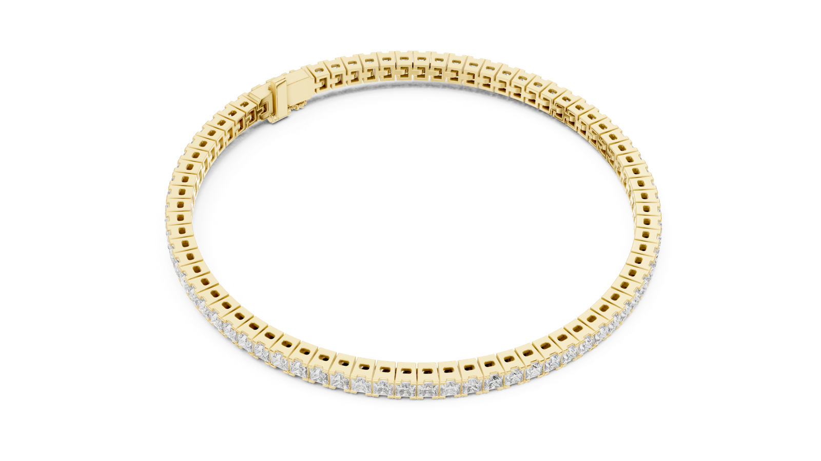 Gold Bracelet 56-CAD, Yellow Gold, view 2