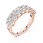 Gold Ring DDLR-246, Rose Gold, view 2