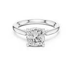 Gold Ring DDLR-854, White Gold, view 4