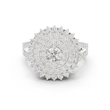Gold Ring DDLR-761, White Gold