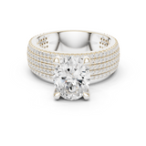 Gold Ring DDLR-261, White Gold