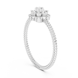 Gold Ring LR-01 (97), White Gold
