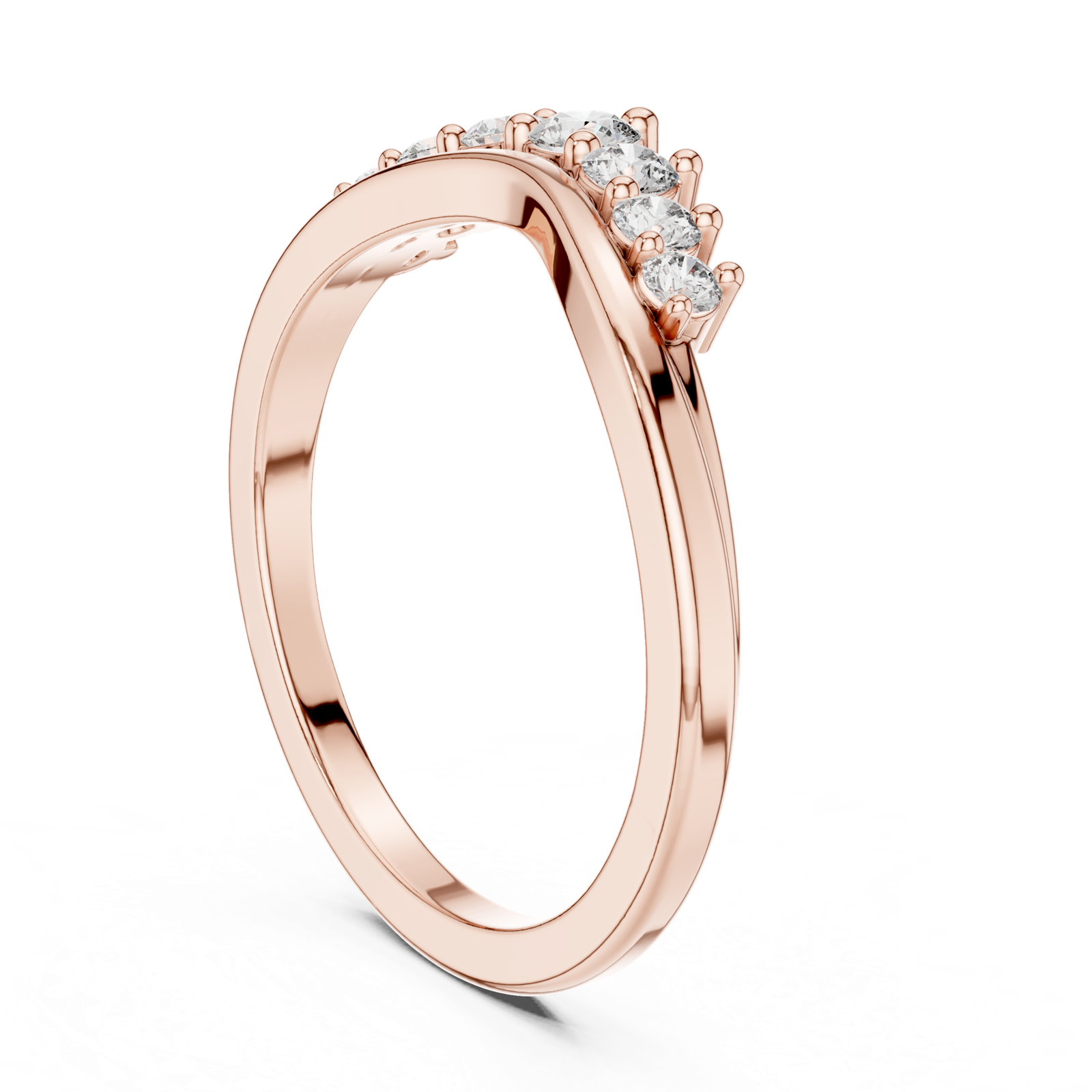 Gold Pendant 9-10057L, Rose Gold, view 1