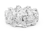 Gold Ring DDLR-312, White Gold, view 4