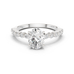 Gold Ring DDLR-1058, White Gold