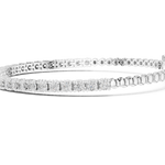 Gold Bracelet FBR0095-2.5-3, White Gold, view 3