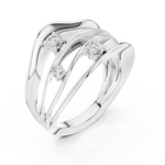 Gold Ring SBWR(64), White Gold, view 2