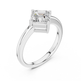 Gold Ring DDLR-482, White Gold, view 2