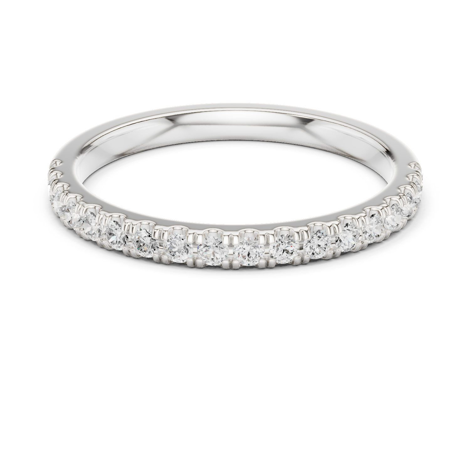 Gold Ring DDLR-789, White Gold