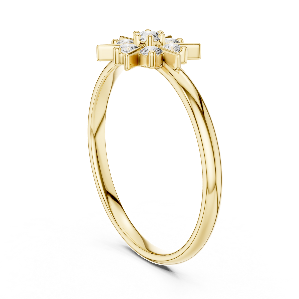 Gold Ring 1 (357), Yellow Gold, view 1