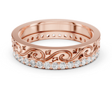 Gold Ring R22, Rose Gold