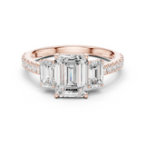 Gold Ring DDLR-790, Rose Gold