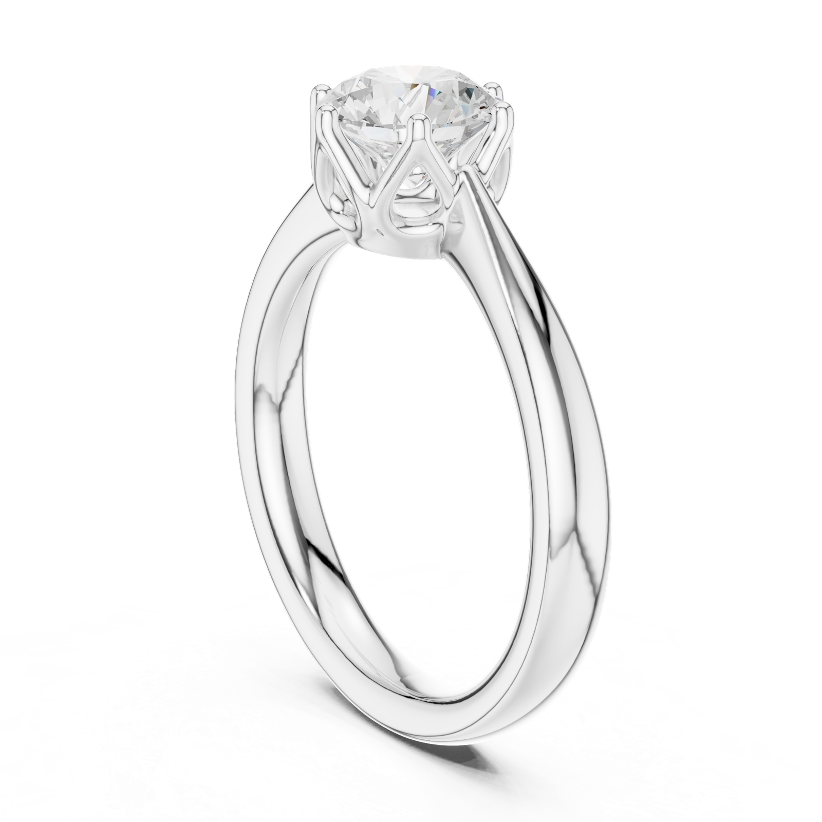 Gold Ring DDLR-561, White Gold