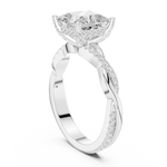 Gold Ring DDLR-883, White Gold, view 1