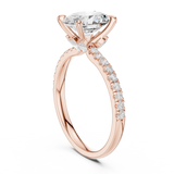 Gold Ring DDLR-1013, Rose Gold