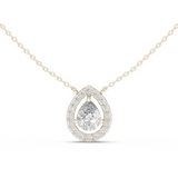 Gold Pendant GPD-0021, White Gold
