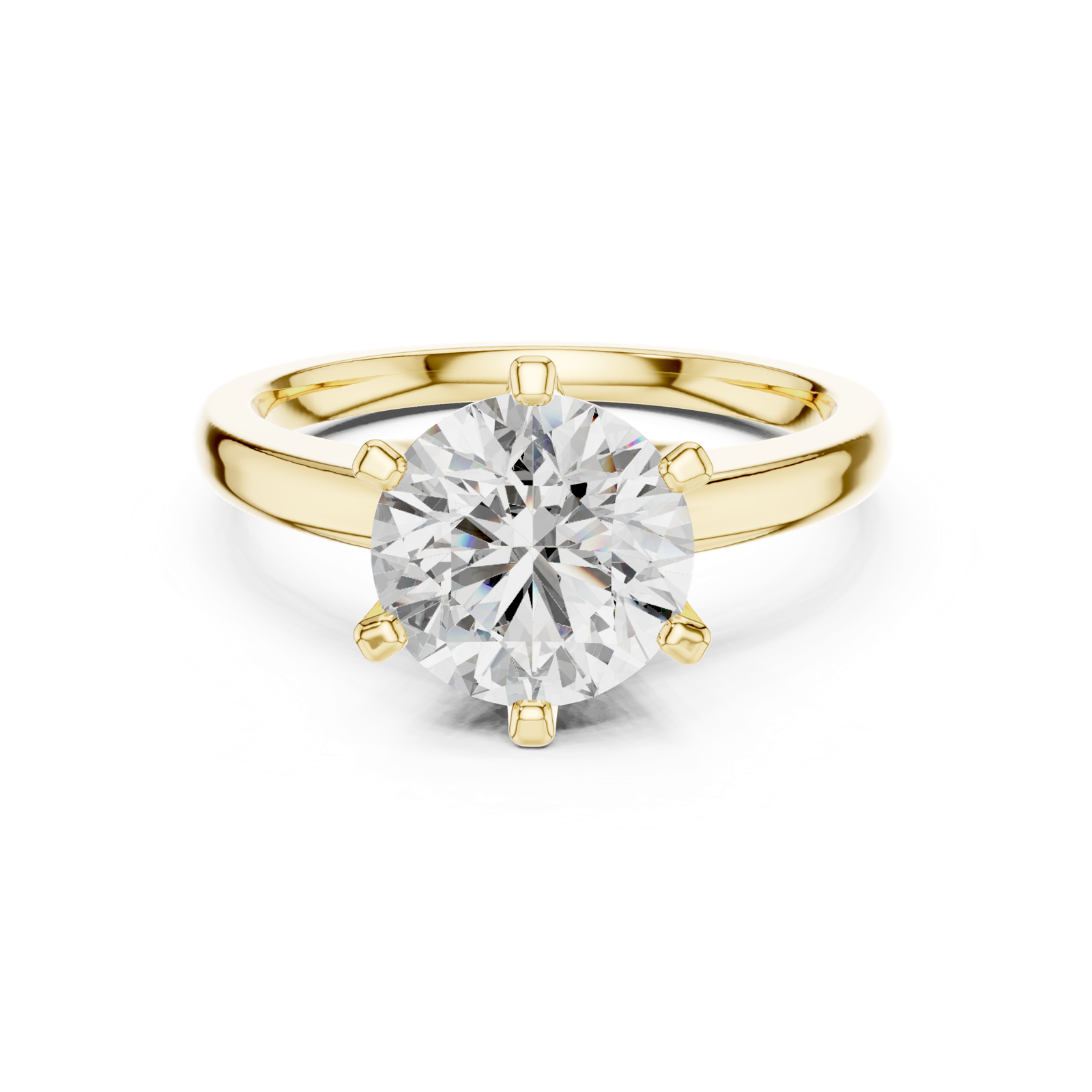 Gold Ring 00001L (36), Yellow Gold