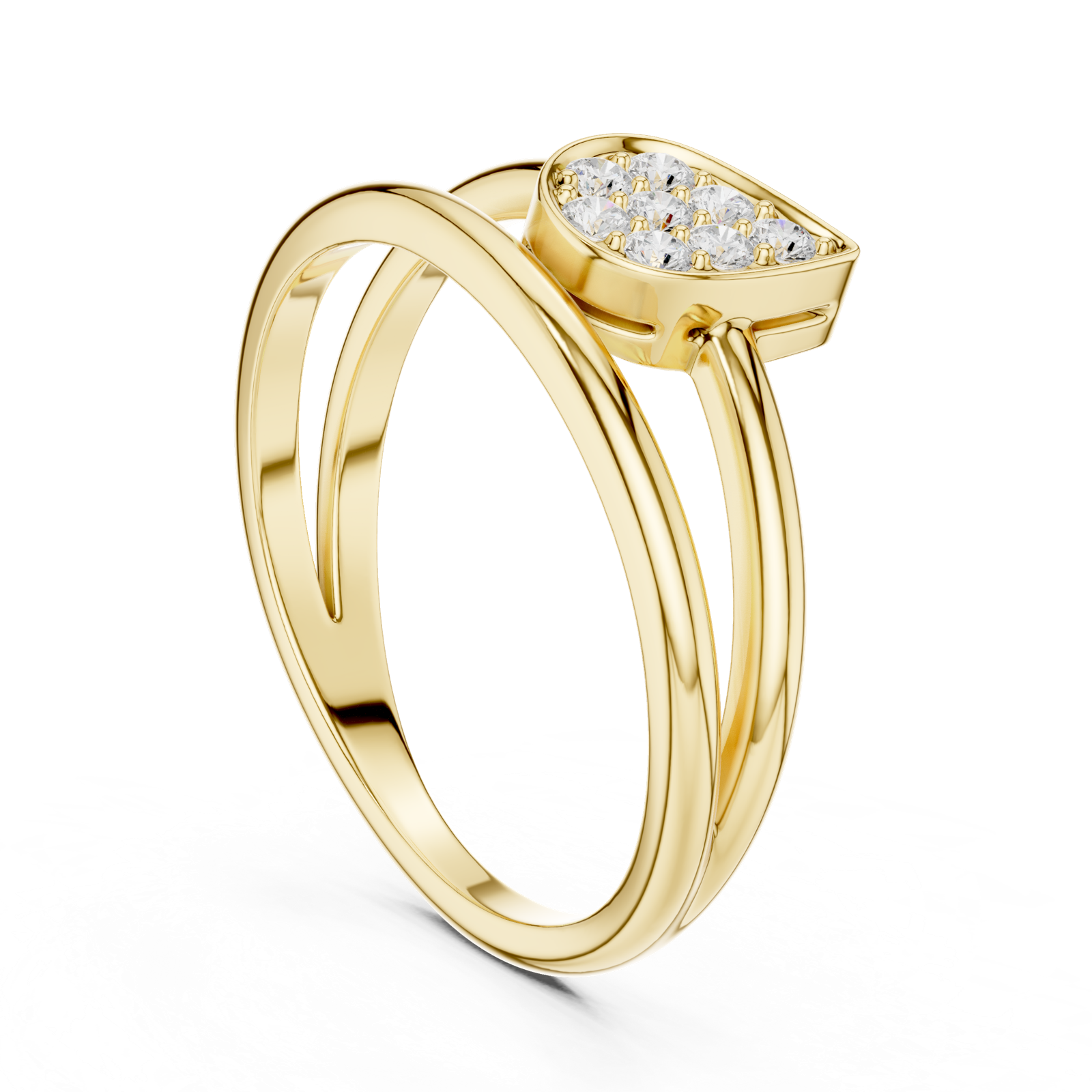 Gold Ring SBWR(63), Yellow Gold