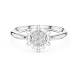 Gold Ring 1 (379), White Gold, view 4