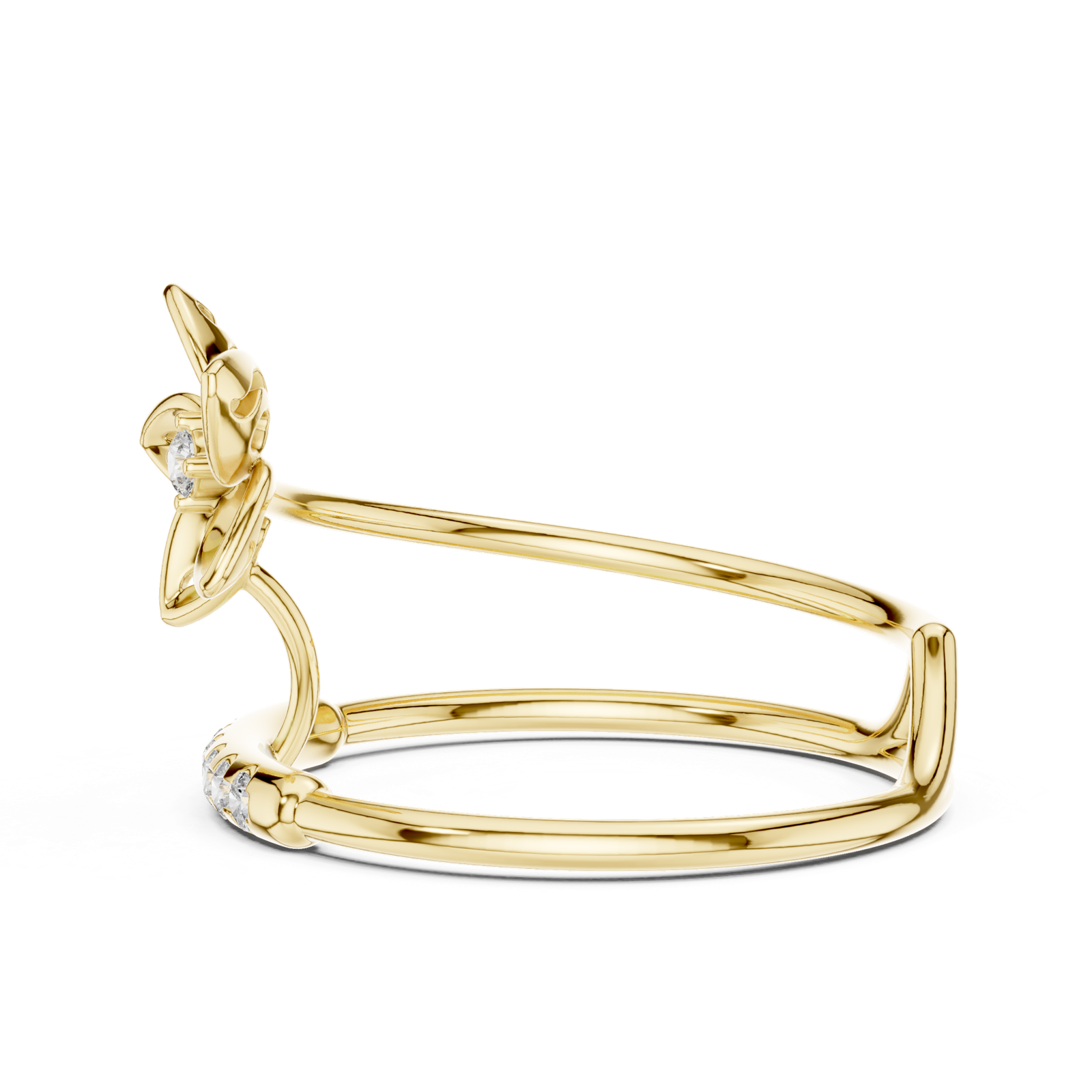 Gold Ring 1 (212), Yellow Gold, view 3