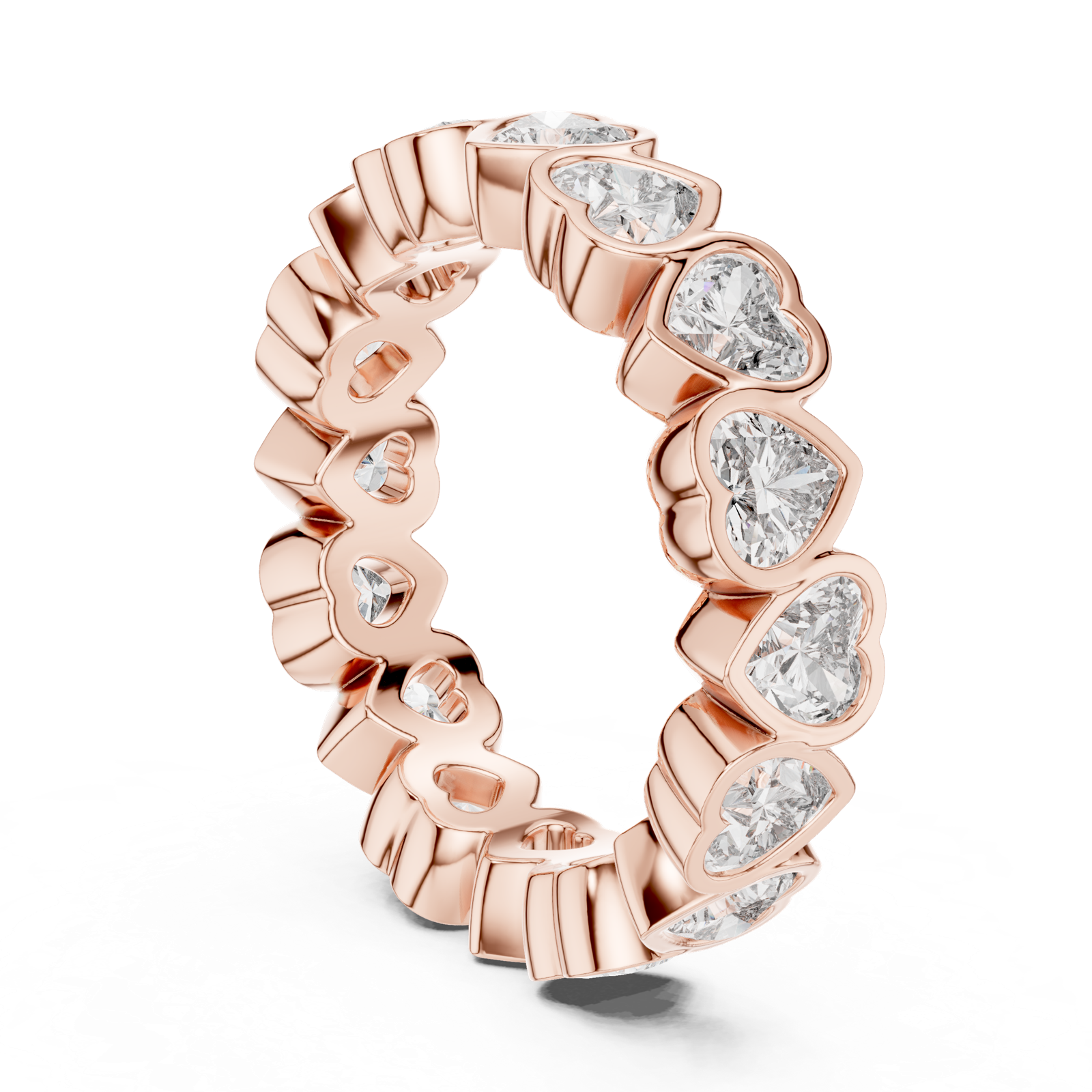Gold Ring DDLR-218, Rose Gold