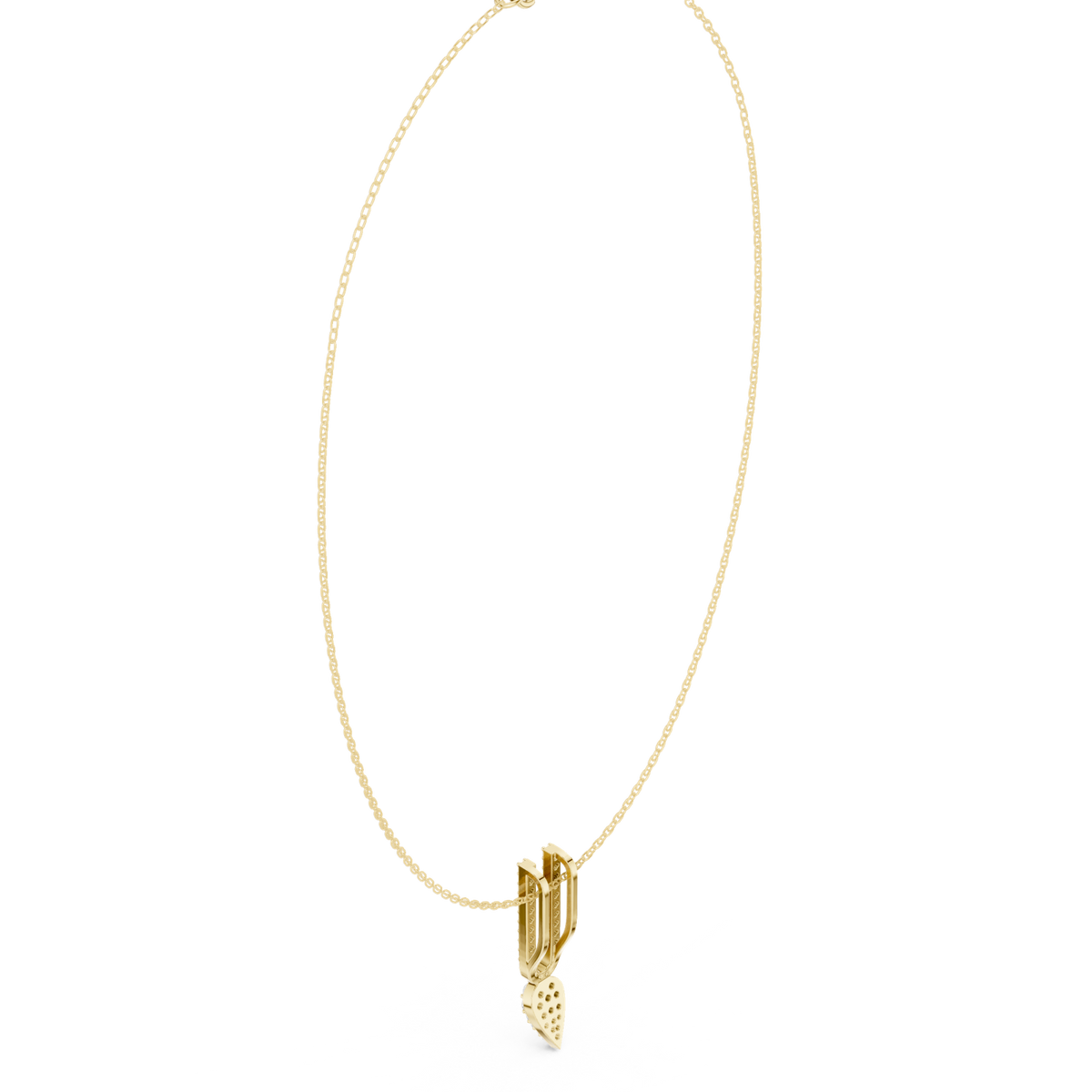 Gold Necklace SBWN (47), Yellow Gold