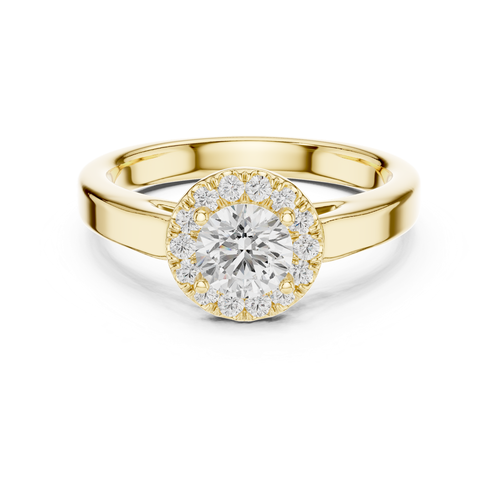 Gold Ring LR-0264, Yellow Gold