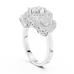Gold Ring DDLR-453, White Gold