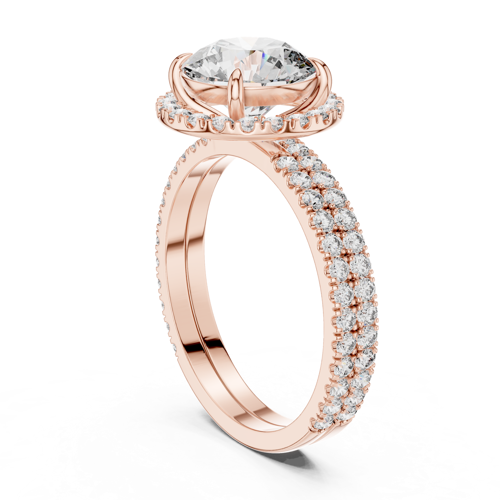 Gold Ring DDLR-006, Rose Gold