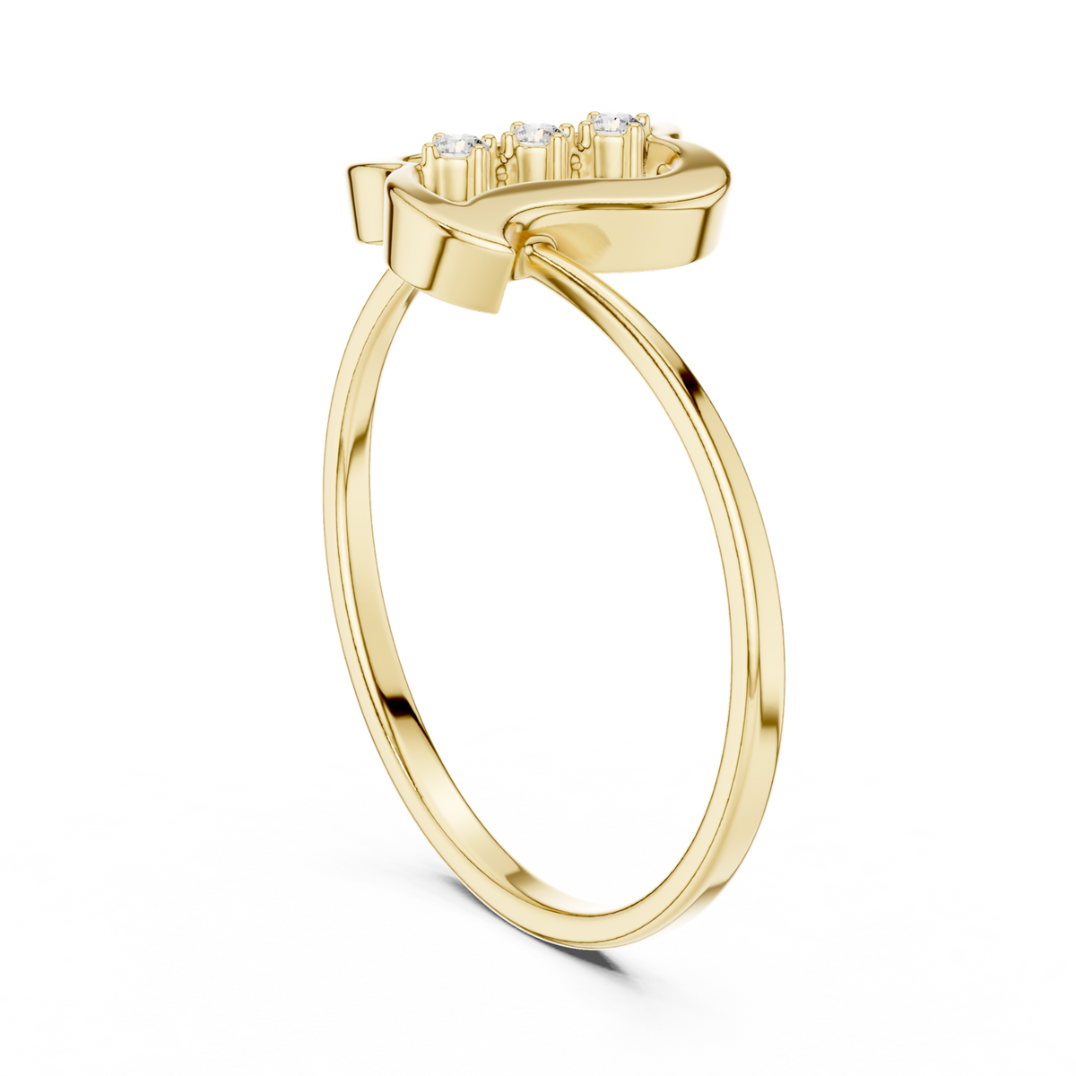 Gold Ring 1 (146), Yellow Gold, view 1
