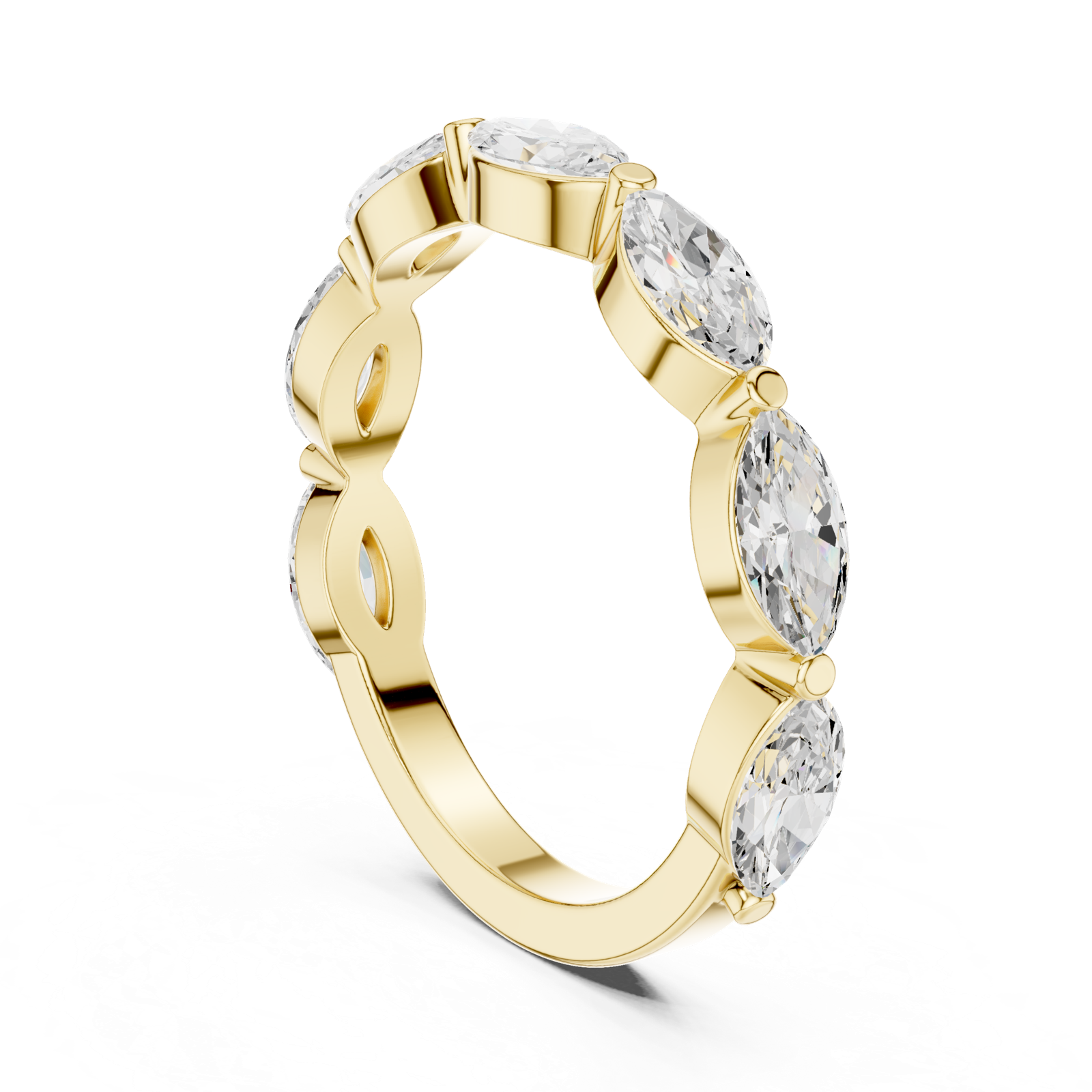 Gold Ring DDLR-379, Yellow Gold