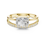 Gold Ring DDLR-471, Yellow Gold, view 4