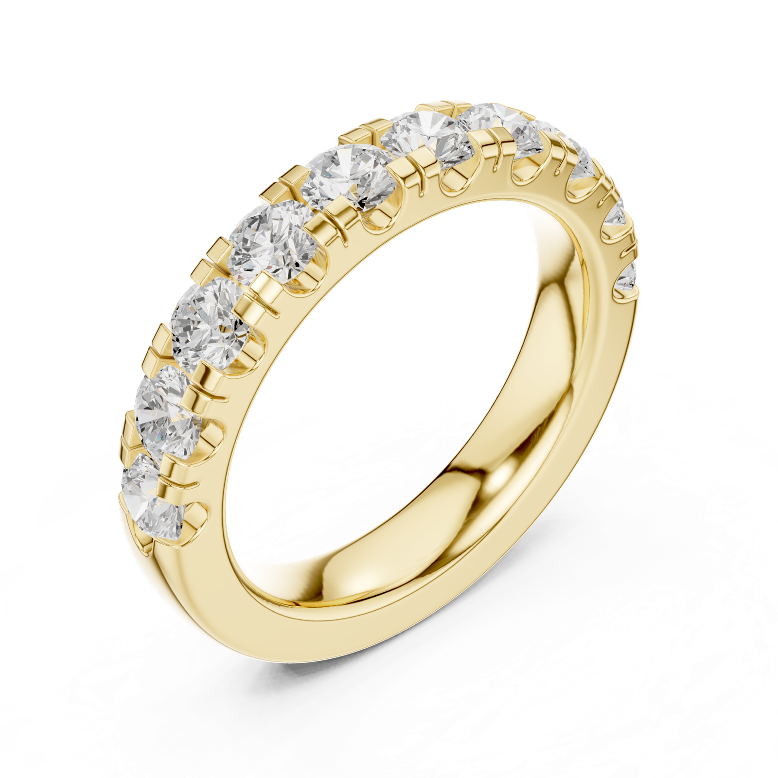 Gold Ring DDLR-600, Yellow Gold, view 2